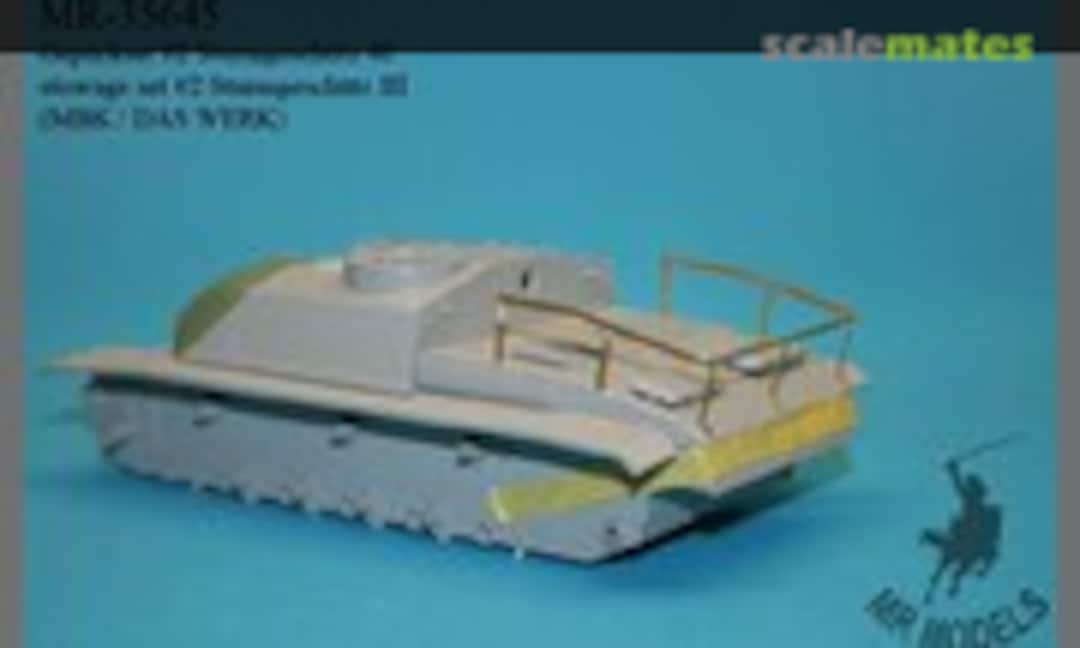 1:35 stowage set #2 Sturmgeschütz III (MR Modellbau MR-34645) MR-34645