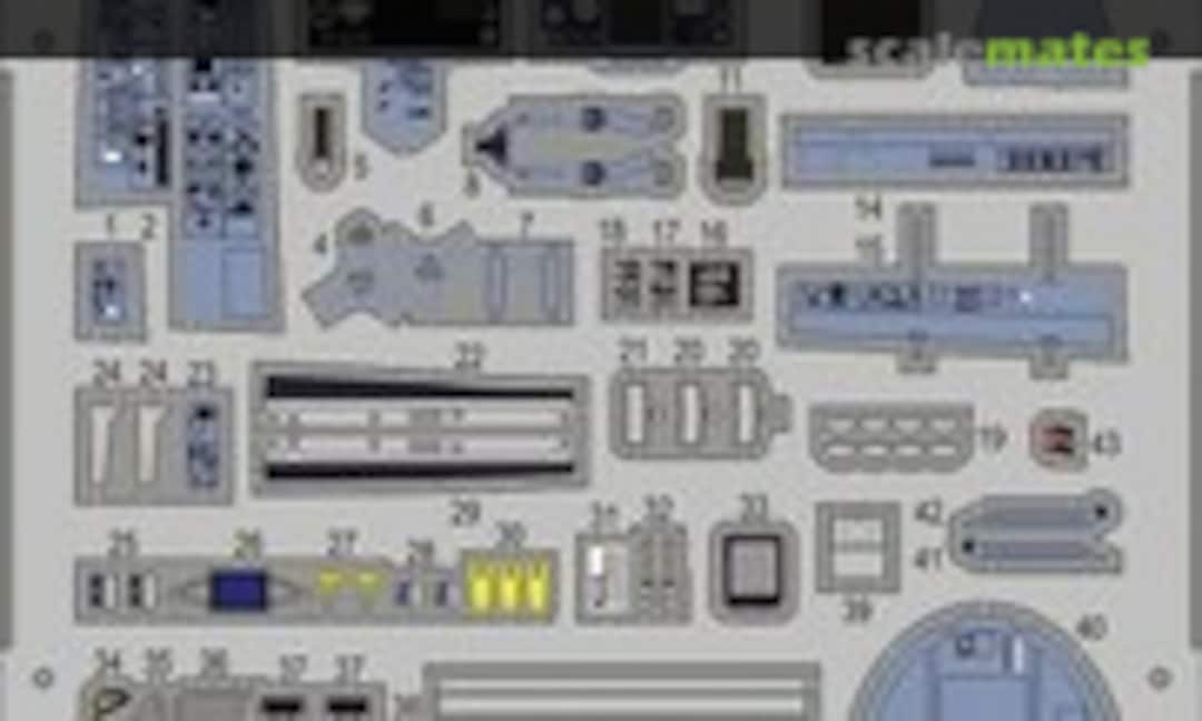 1:48 SAAB JA37 Viggen cockpit detail set (Maestro Models MMP4817) MMP4817