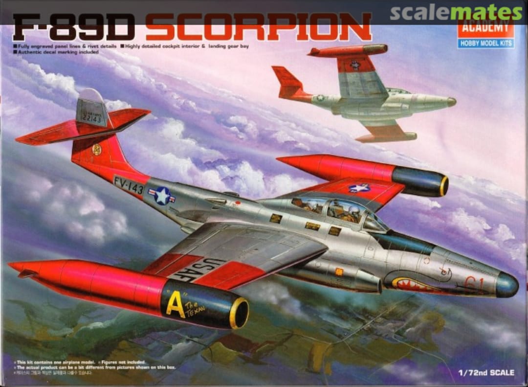 Boxart F-89D Scorpion 12403 Academy