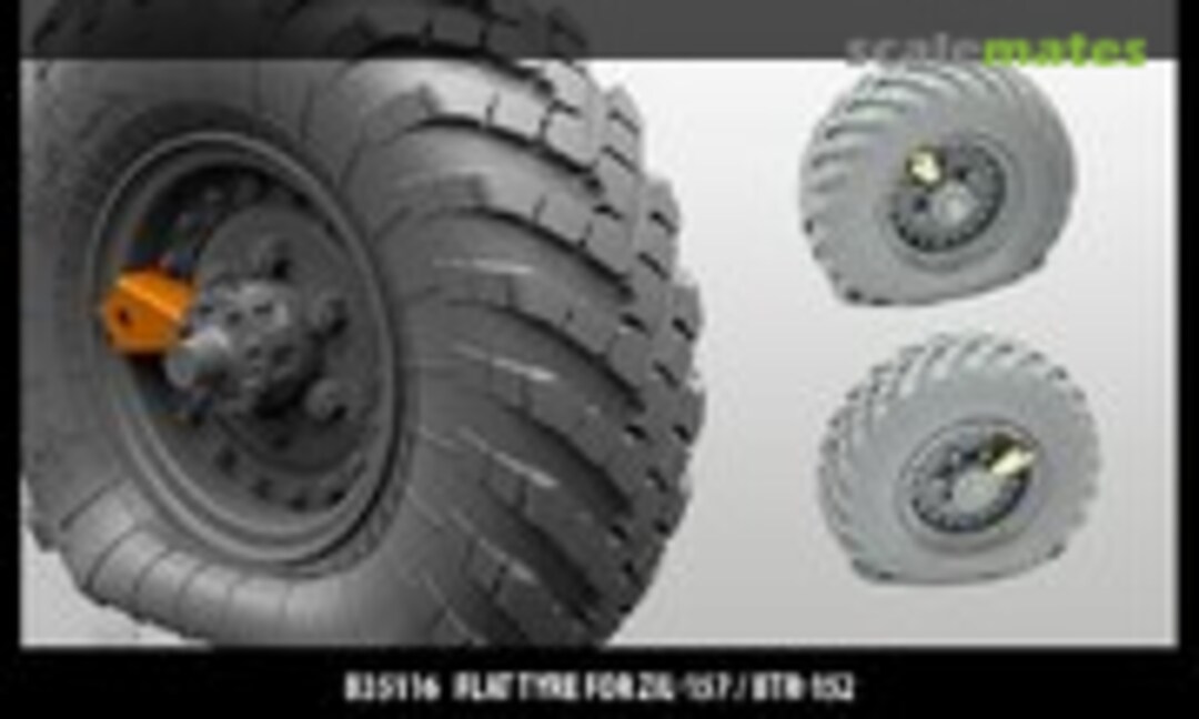 1:35 Flat Tire for ZiL-157 / BTR-152 (Miniarm B35116) B35116