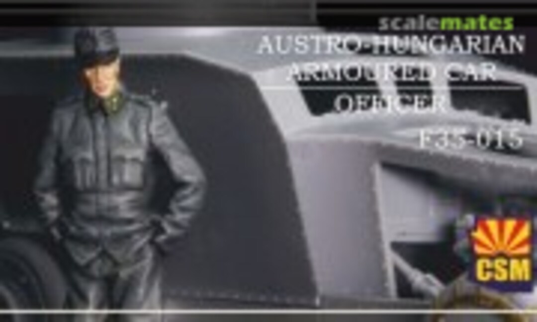 1:35 Armoured Car Officer (Copper State Models F35-015) F35-015