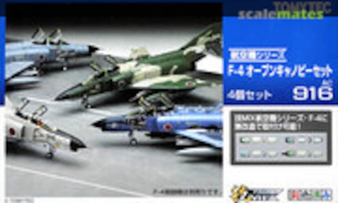 1:144 F-4 Open Canopy Set (Tomytec AC916) AC916