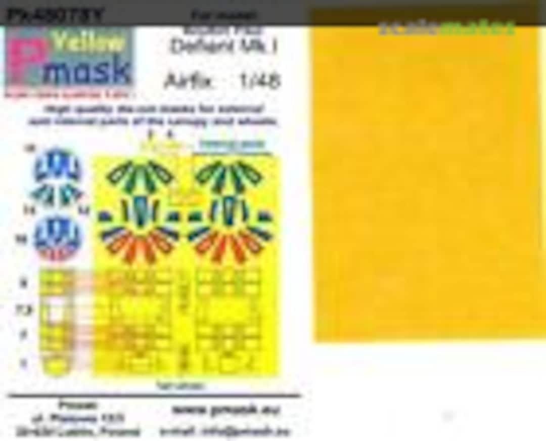 Boxart Boulton Paul Defiant Mk. I PK48078Y Pmask Boxart Boulton Paul Defiant Mk. I PK48078Y Pmask