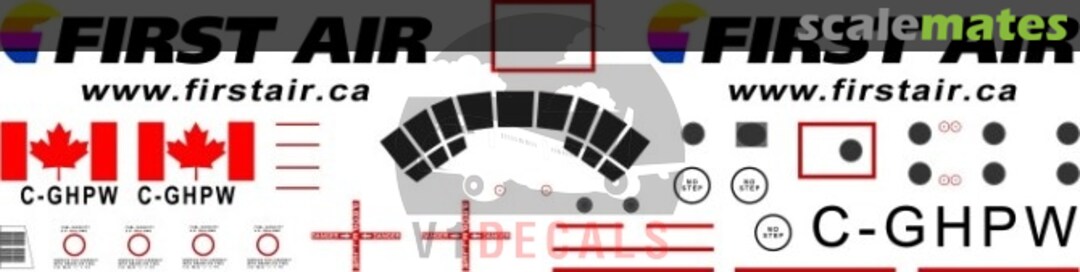 Boxart First Air Lockheed C-130H-30 Hercules V1D0083-200 V1 Decals Boxart First Air Lockheed C-130H-30 Hercules V1D0083-200 V1 Decals