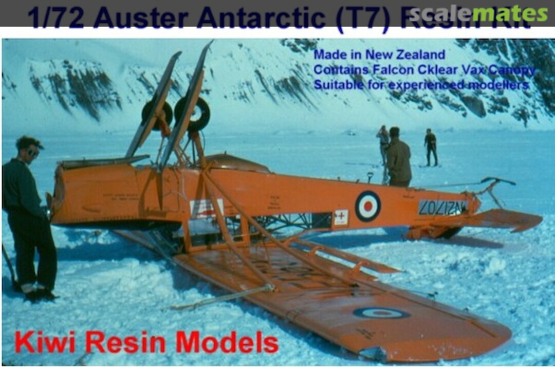 Boxart Auster Antarctic (T7) Kiwi Resin Models Boxart Auster Antarctic (T7) Kiwi Resin Models