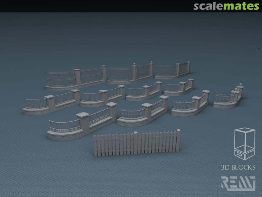 Boxart Railings and Fences part 1 RemJ Boxart Railings and Fences part 1 RemJ