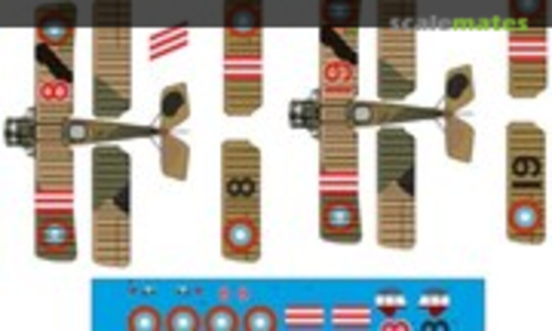 1:72 Salmson 2A2 USAS - Part 2: 91st Aero (Peddinghaus-Decals 72 4080) 72 4080