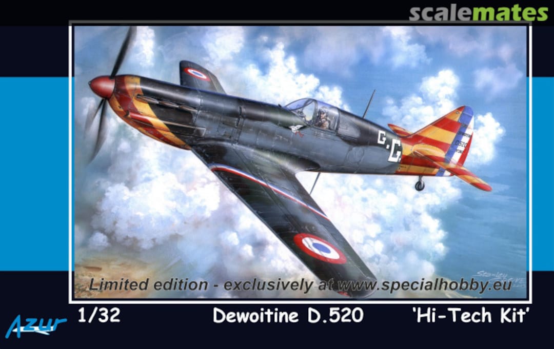 Boxart Dewoitine D.520 A043 Azur Boxart Dewoitine D.520 A043 Azur