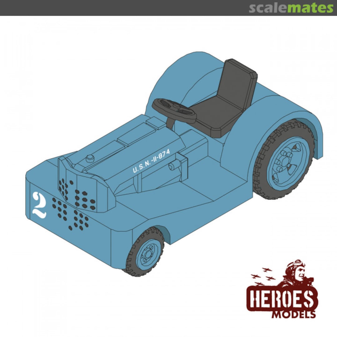 Boxart Ford Tug Tractor HM-K14418 Heroes Models Boxart Ford Tug Tractor HM-K14418 Heroes Models