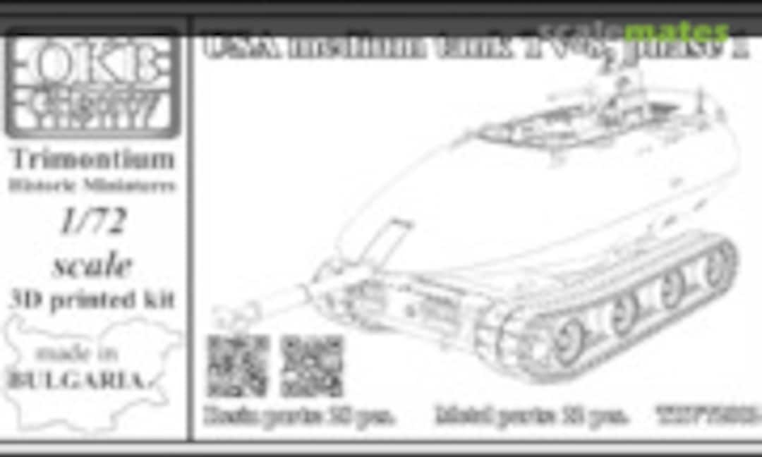 1:72 USA medium tank TV-8, phase 1 (OKB Grigorov TRV72002) TRV72002