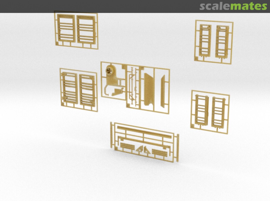 Boxart M1245 SOCOM M-ATV - conversion set "cargo walls" --- Priamide Models Boxart M1245 SOCOM M-ATV - conversion set "cargo walls" --- Priamide Models