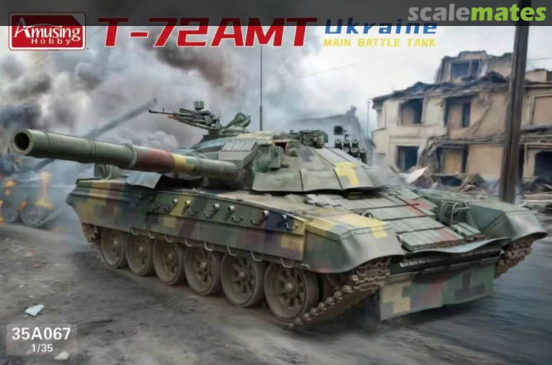 Boxart T-72AMT 35A067 Amusing Hobby