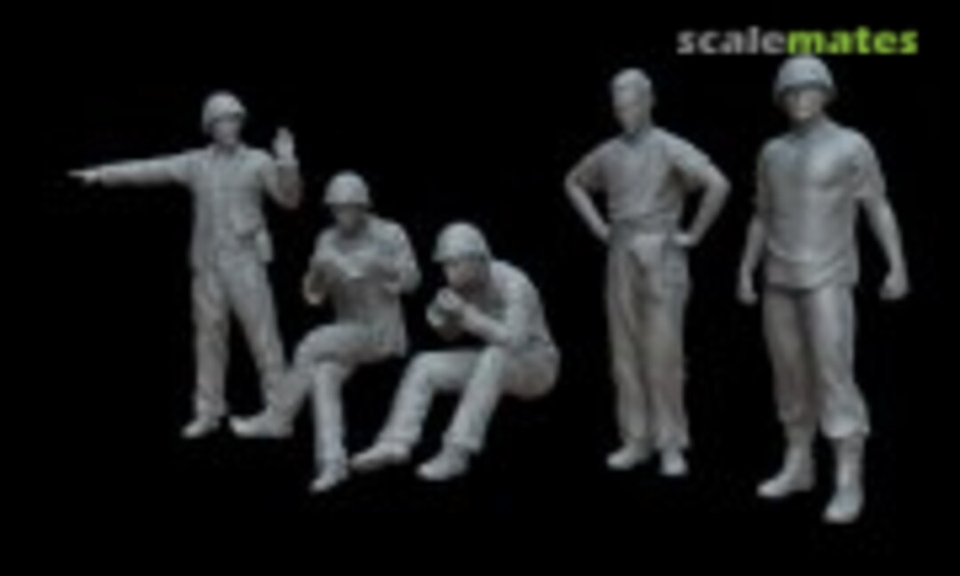 1:72 Pacific War U.S.M.C. soldiers (White Stork Miniatures F72109) F72109