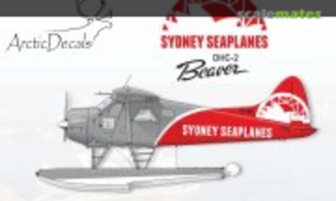 1:72 DHC-2 Beaver Sydney Seaplanes new livery (Arctic Decals ARC72-107) ARC72-107