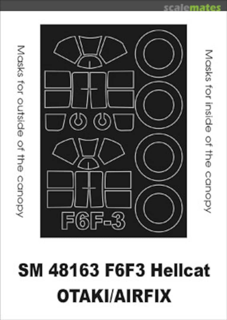 Boxart Grumman F6F-3 Hellcat SM48163 Montex Boxart Grumman F6F-3 Hellcat SM48163 Montex