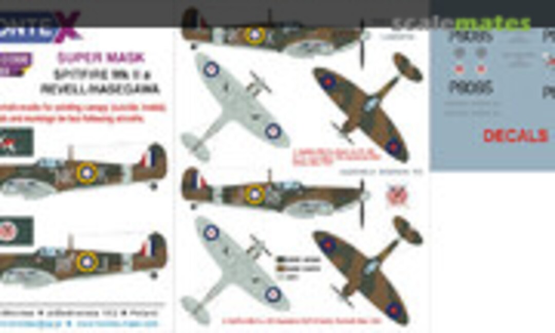 1:32 Spitfire Mk IIa (Montex K32223) K32223