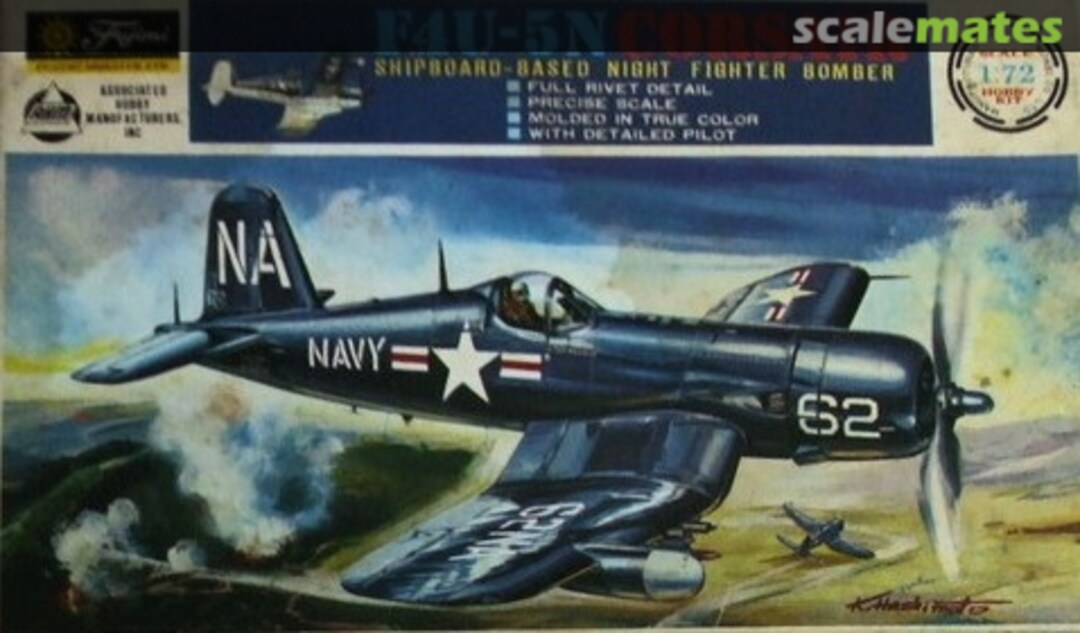Boxart F4U-5N Corsair FC-11-50 Fujimi-AHM Boxart F4U-5N Corsair FC-11-50 Fujimi-AHM