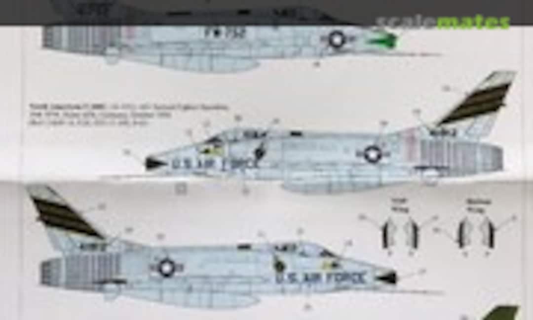 1:48 F-100C Super Sabre (Xtradecal X48-081) X48-081