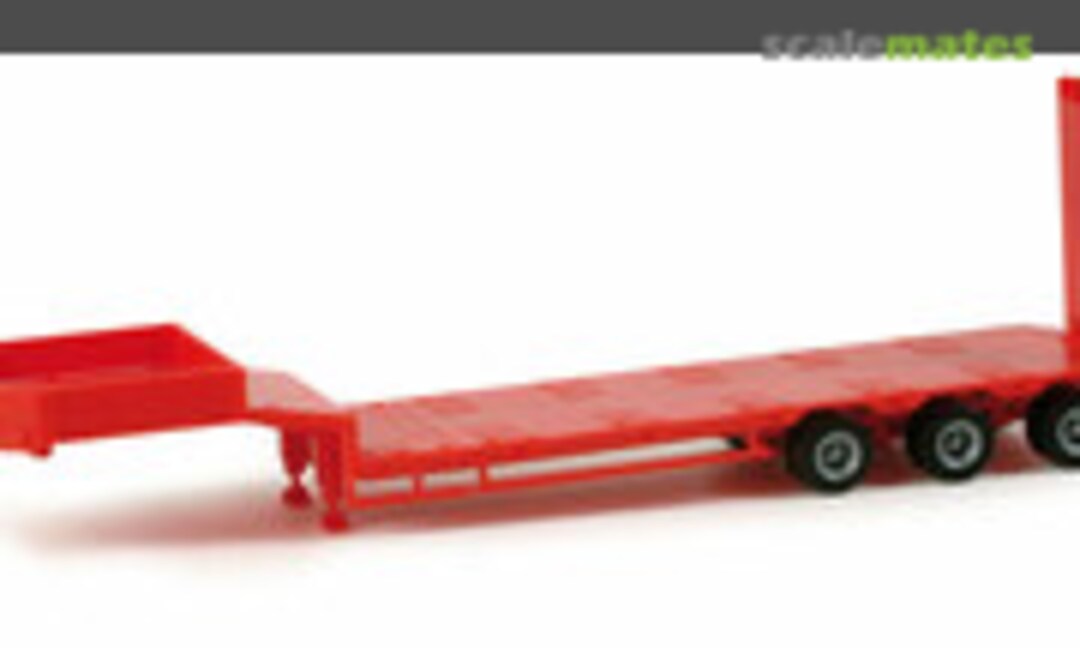 1:87 Goldhofer low boy trailer 3-axle with assembled chutes (Herpa 076371)