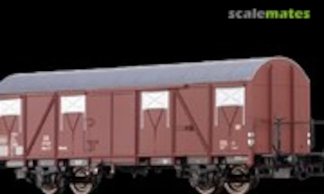 Covered freight car Hbrs-57 DB (Brawa 47260)