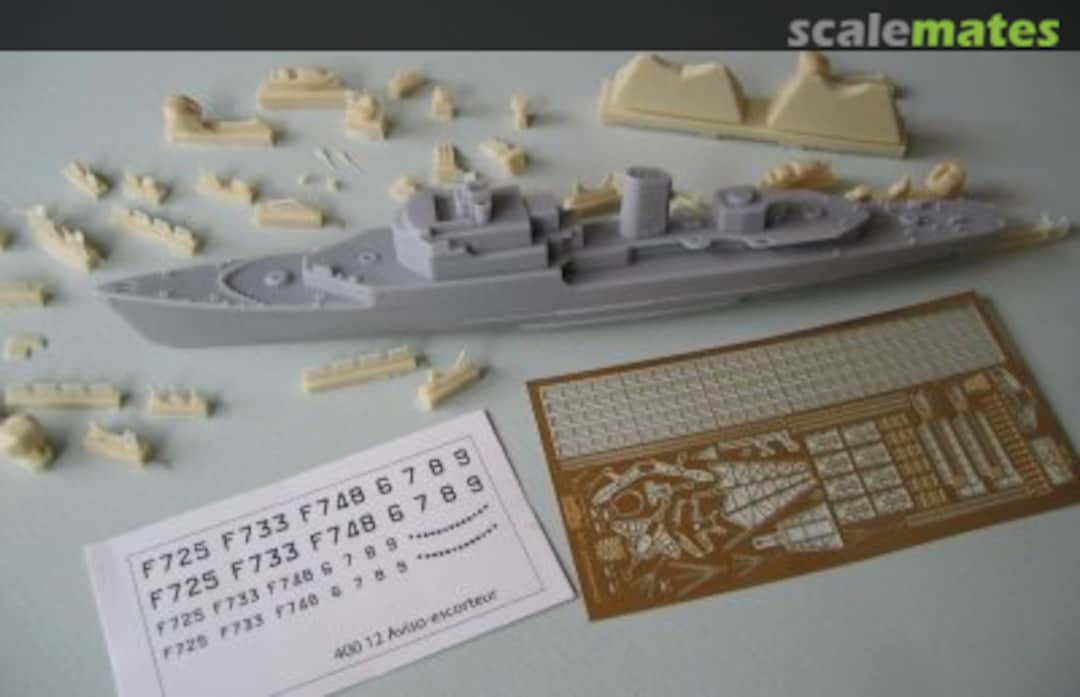 Boxart Commandant Riviere class frigate 400 12 L'Arsenal Boxart Commandant Riviere class frigate 400 12 L'Arsenal