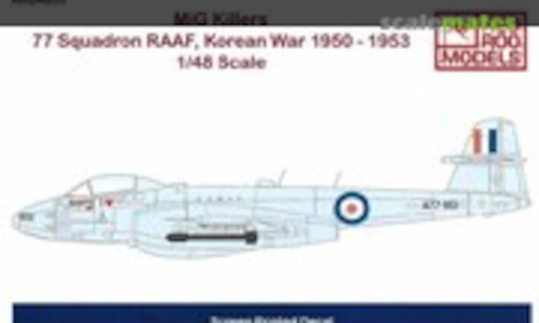 1:48 Gloster Meteor - "MiG Killers" 77 Sqn, Korean War 1950-1953 (Red Roo Models RRD4855) RRD4855