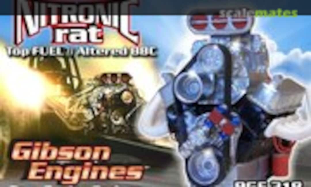 1:25 Nitronic Rat Chevy Top Fuel/Altered BBC Engine (Ross Gibson Engines RGE318) RGE318