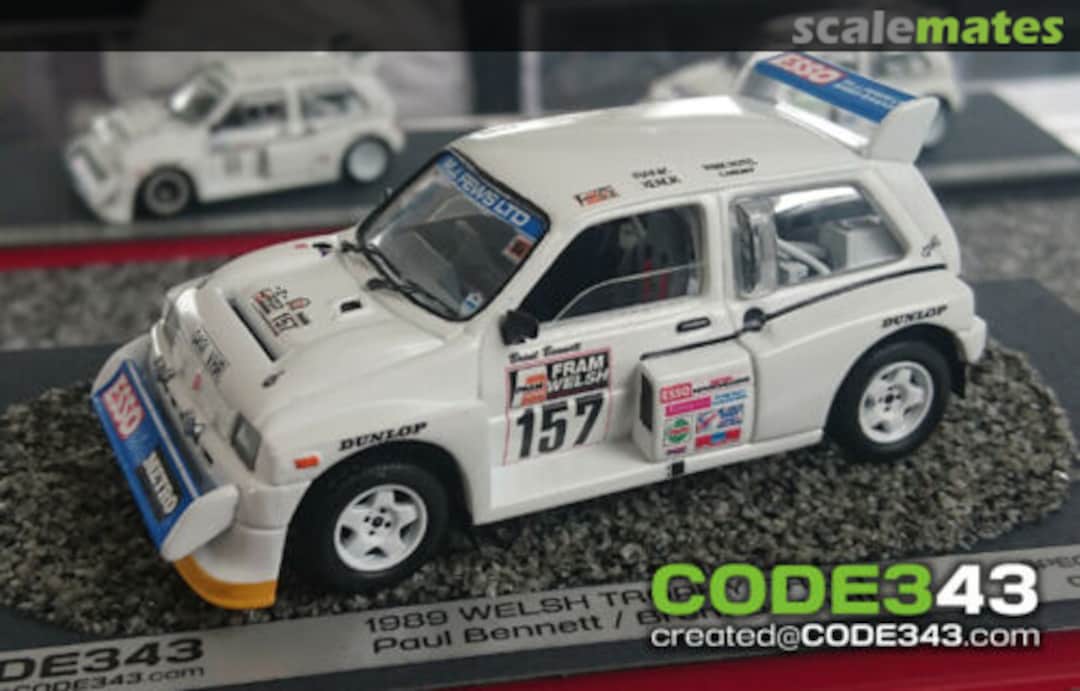 Boxart MG Metro 6R4 "ESSO" CODE343 Boxart MG Metro 6R4 "ESSO" CODE343