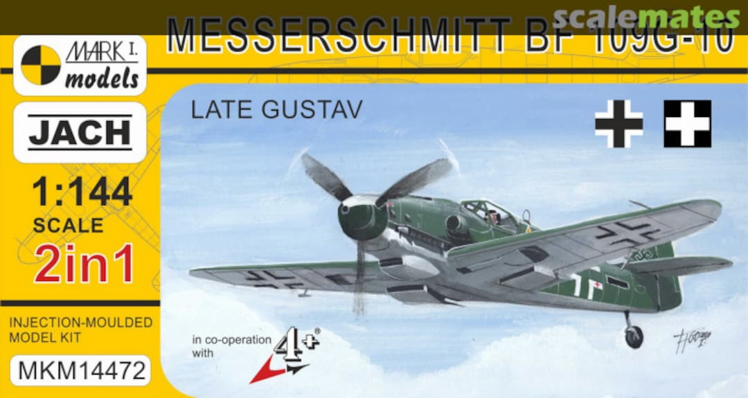 Boxart Messerschmitt Bf 109G-10 MKM14472 Mark I Models Boxart Messerschmitt Bf 109G-10 MKM14472 Mark I Models
