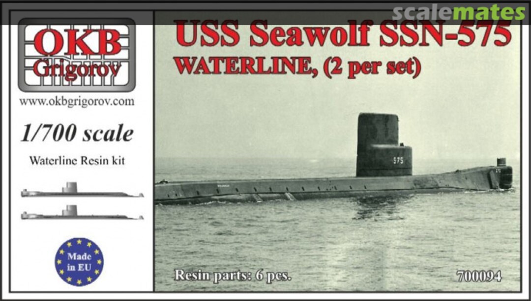 Boxart USS Seawolf SSN-575 700094 OKB Grigorov Boxart USS Seawolf SSN-575 700094 OKB Grigorov