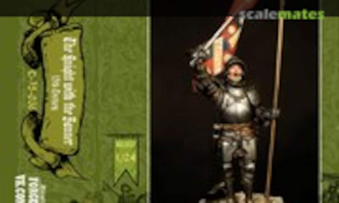 75mm The knight with the Banner (Medieval Forge Miniatures C-75-036) C-75-036