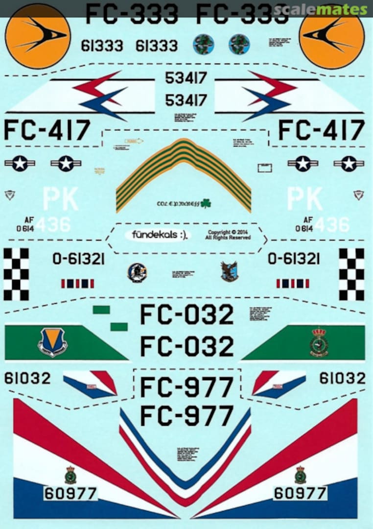 Boxart F-102s Part 2 FD72002 fündekals