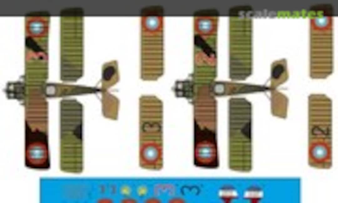 1:72 Salmson 2A2, USAS - Part 3: 104th Aero & 186th Aero (Peddinghaus-Decals 72 4081) 72 4081