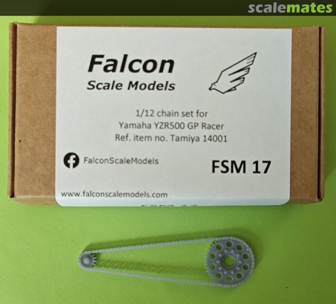 Boxart Yamaha YZR500 FSM17 Falcon Scale Models Boxart Yamaha YZR500 FSM17 Falcon Scale Models