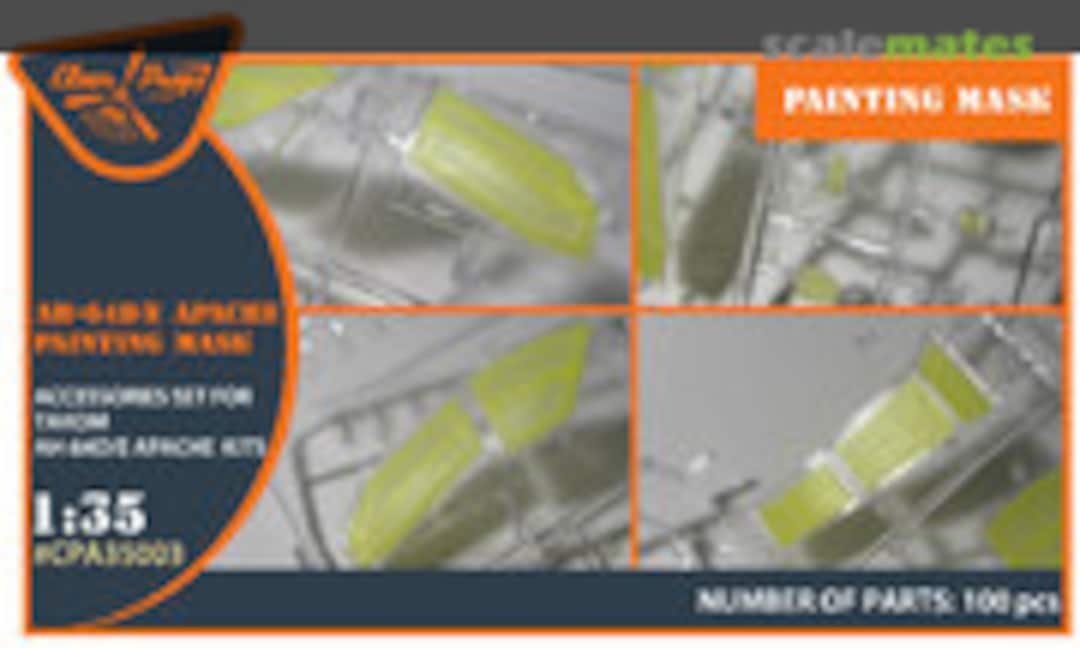 1:35 AH-64D/E Apache Painting Mask (Clear Prop! CPA35003)