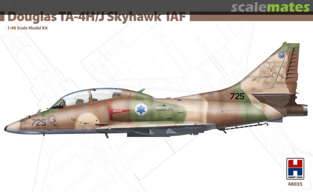 Boxart Douglas TA-4H/J Skyhawk IAF 48035 Hobby 2000 Boxart Douglas TA-4H/J Skyhawk IAF 48035 Hobby 2000