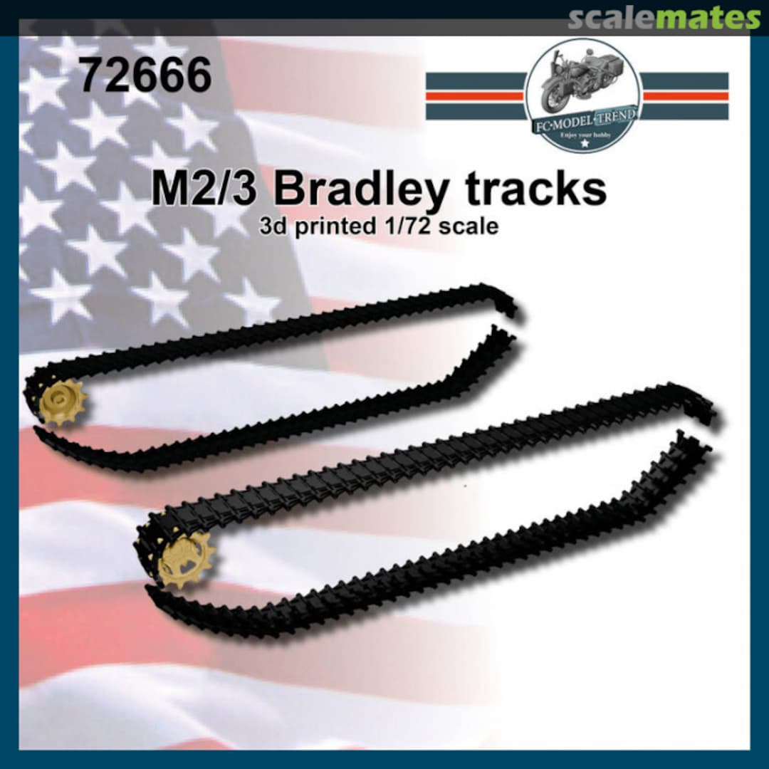 Boxart M2/3 Bradley tracks 72666 FC Model Trend