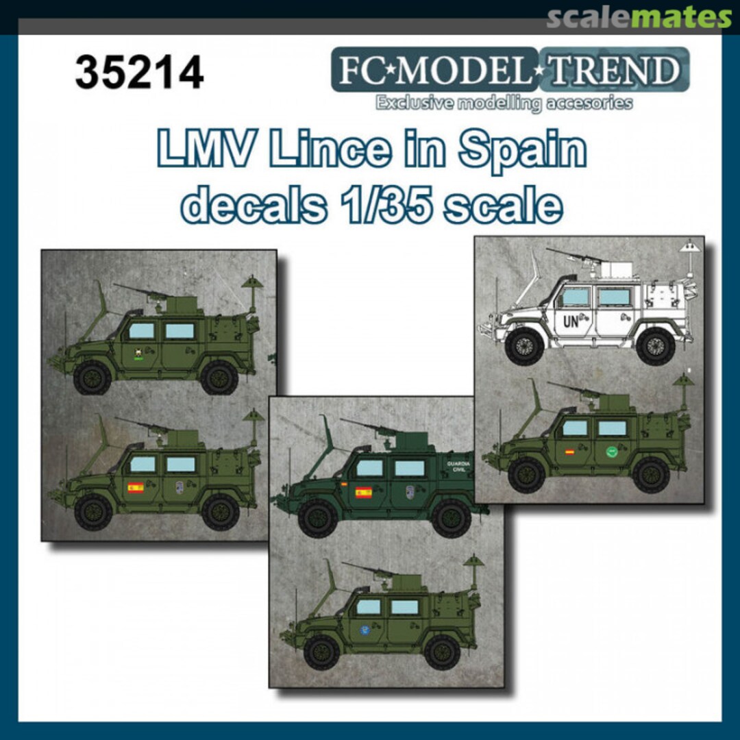 Boxart LMV Lince in Spain 35214 FC Model Trend Boxart LMV Lince in Spain 35214 FC Model Trend