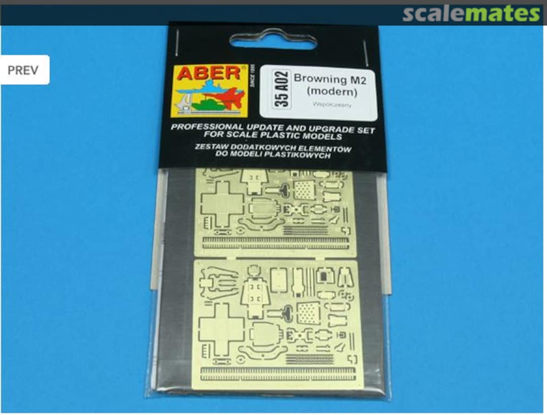 Boxart BROWNING M-2 Modern version 35A002 Aber Boxart BROWNING M-2 Modern version 35A002 Aber