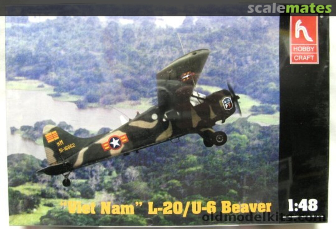 Boxart Viet Nam L-20 / U-6 Beaver HC1675 Hobbycraft Boxart Viet Nam L-20 / U-6 Beaver HC1675 Hobbycraft