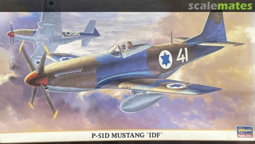Boxart P-51D Mustang `IDF´ 09463 Hasegawa Boxart P-51D Mustang `IDF´ 09463 Hasegawa