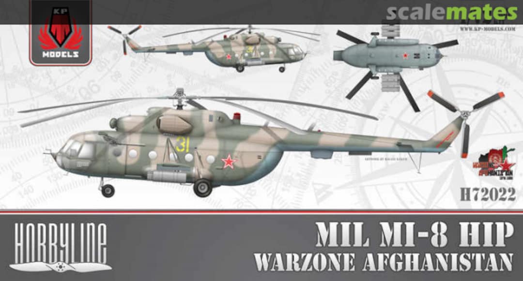 Boxart Mil Mi-8 Hip H72022 KP Models Boxart Mil Mi-8 Hip H72022 KP Models