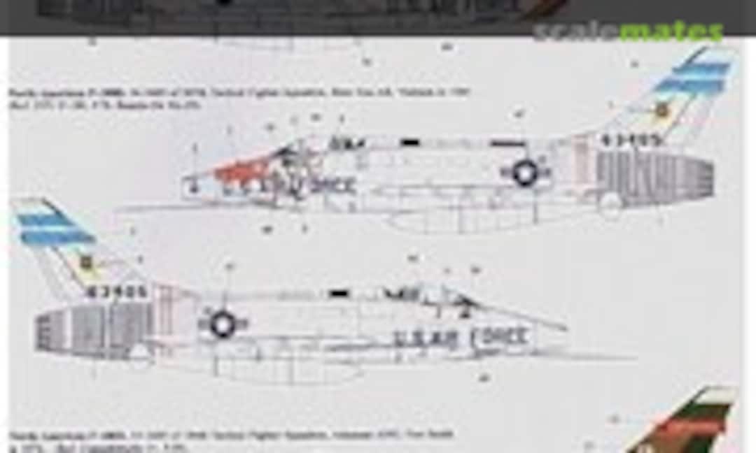 1:48 F-100D Super Sabre Pt 1 20TFW / 307TFS AR ANG (Xtradecal X48-083) X48-083