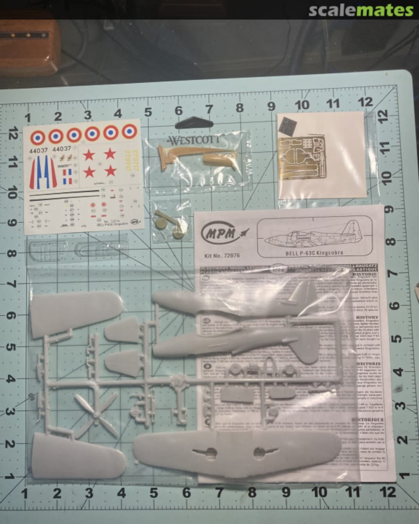 Contents Bell P-63C Kingcobra 72076 MPM Production Contents Bell P-63C Kingcobra 72076 MPM Production