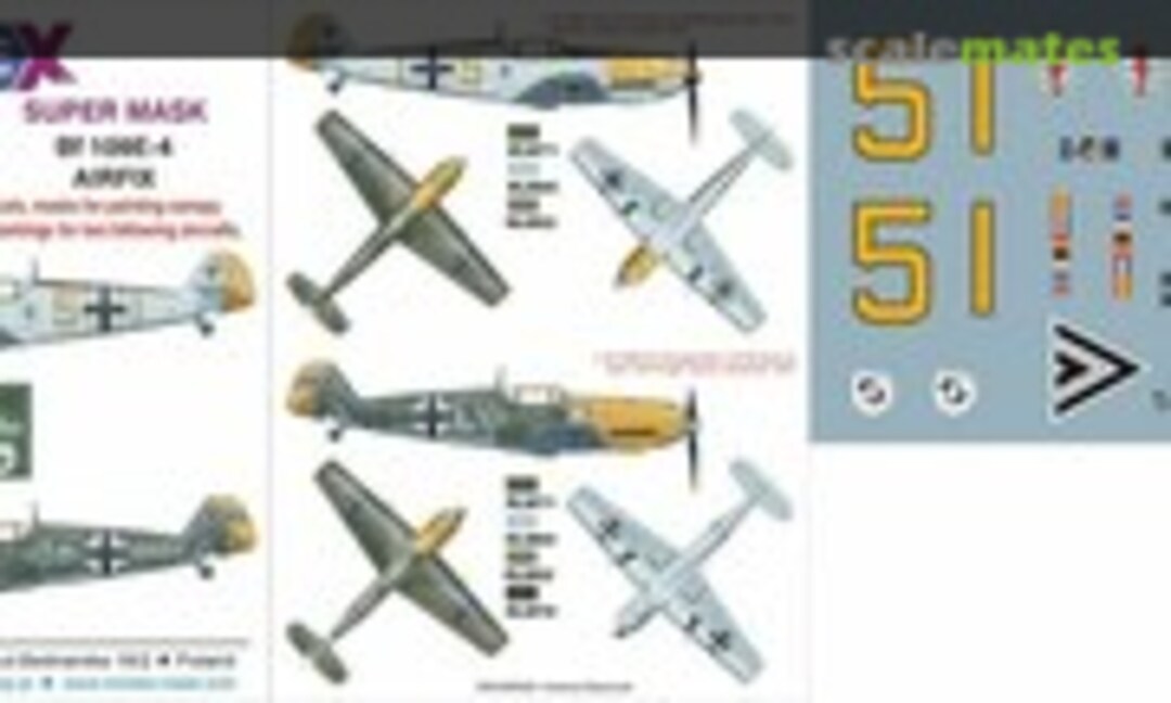 1:24 Bf 109E-4 (Montex K24074) K24074