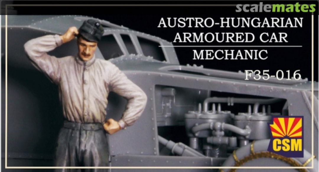 Boxart Armoured Car Mechanic F35-016 Copper State Models Boxart Armoured Car Mechanic F35-016 Copper State Models