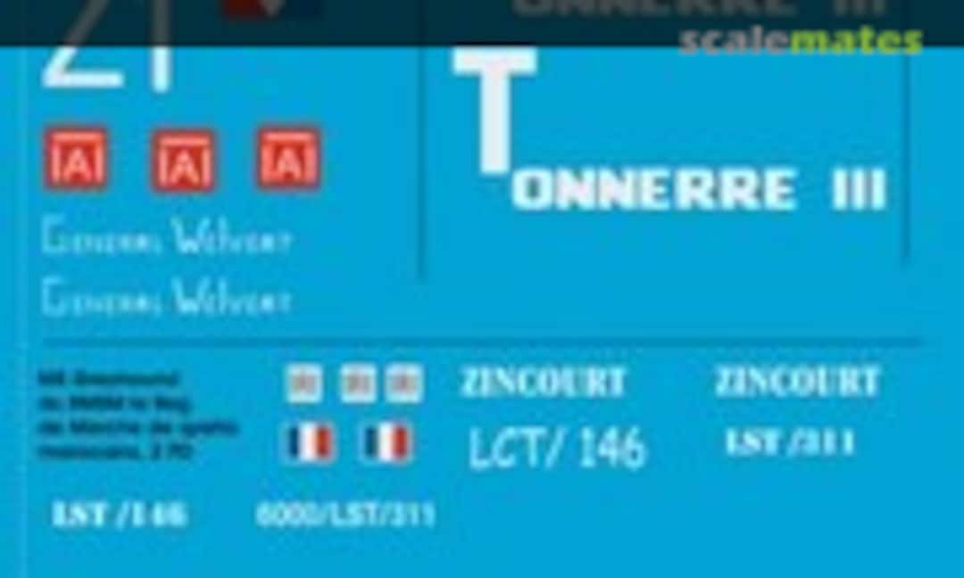 1:87 Französische Panzer Normandie und Deutschland 1944-45 (Peddinghaus-Decals EP 1442) EP 1442