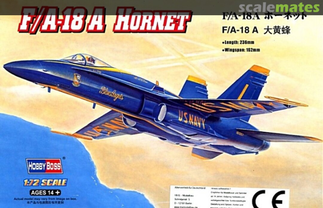 Boxart F/A-18A Hornet 80268 HobbyBoss Boxart F/A-18A Hornet 80268 HobbyBoss