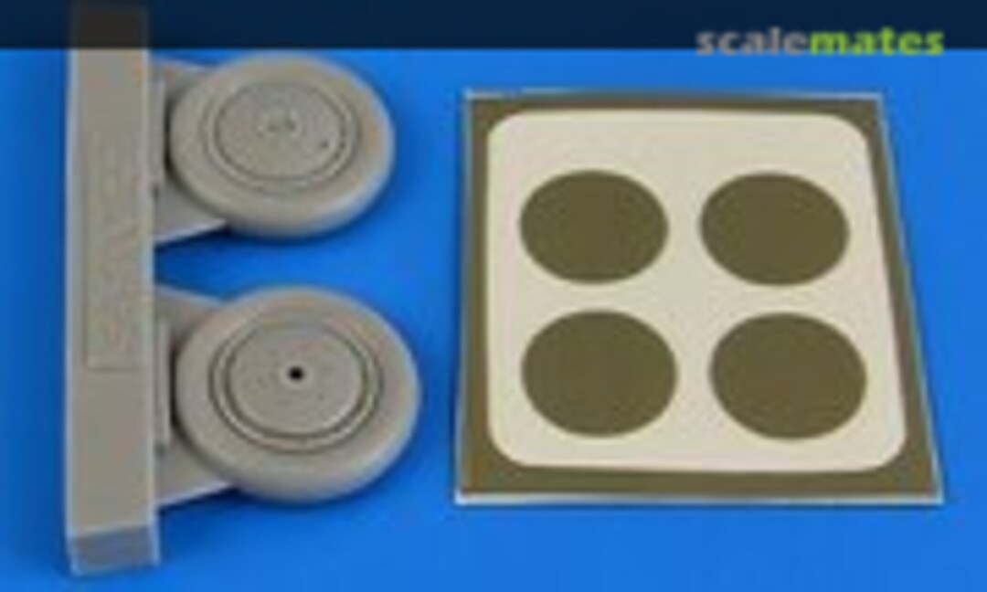 1:48 I-153 Chaika wheels & paint masks (Aires 4692) 4692