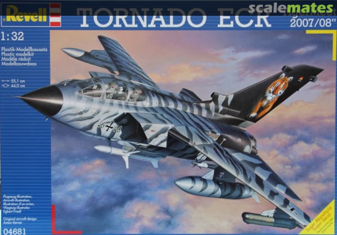 Boxart Tornado ECR "TigerMeet 2007/08" 04681 Revell Boxart Tornado ECR "TigerMeet 2007/08" 04681 Revell
